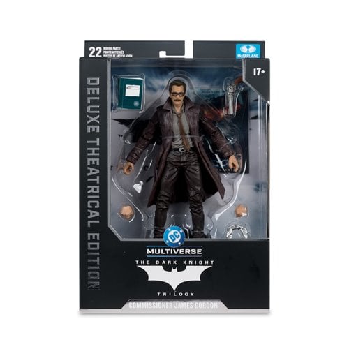 COMMISSIONER GORDON BATMAN THE DARK KNIGHT DC MULTIVERSE MCFARLANE