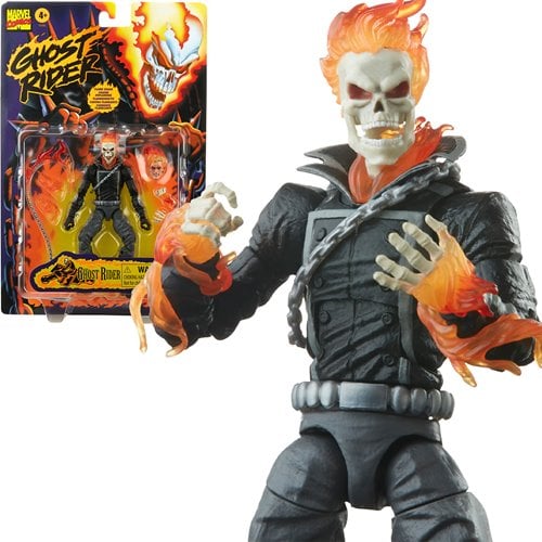 GHOST RIDER MARVEL LEGENDS RETRO CARD HASBRO