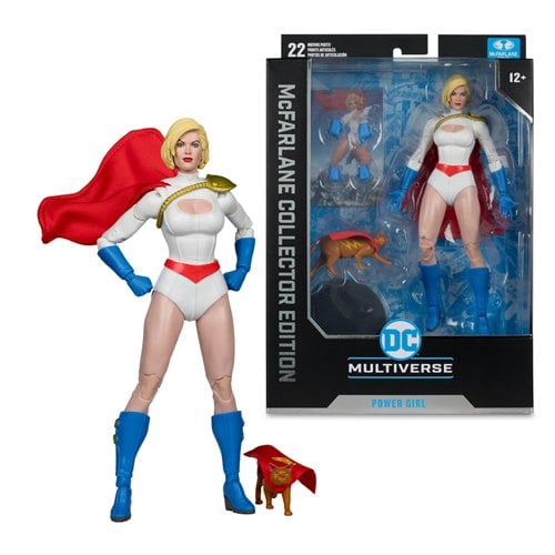 POWER GIRL DC MULTIVERSE COLLECTOR EDITION MCFARLANE