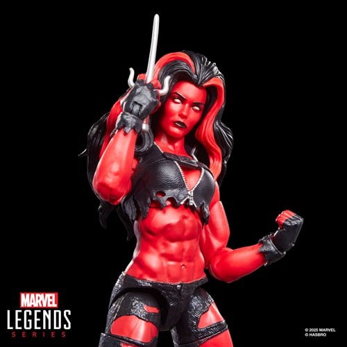 RED SHE HULK MARVEL LEGENDS HASBRO