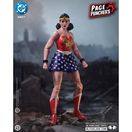 WONDER WOMAN PAGE PUNCHER DC DIRECT MCFARLANE