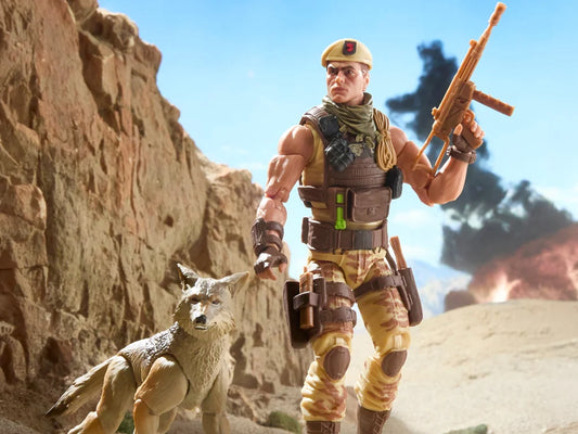 DUSTY Y COYOTE SANDSTORM G I.JOE CLASSIFIED SERIES HASBRO