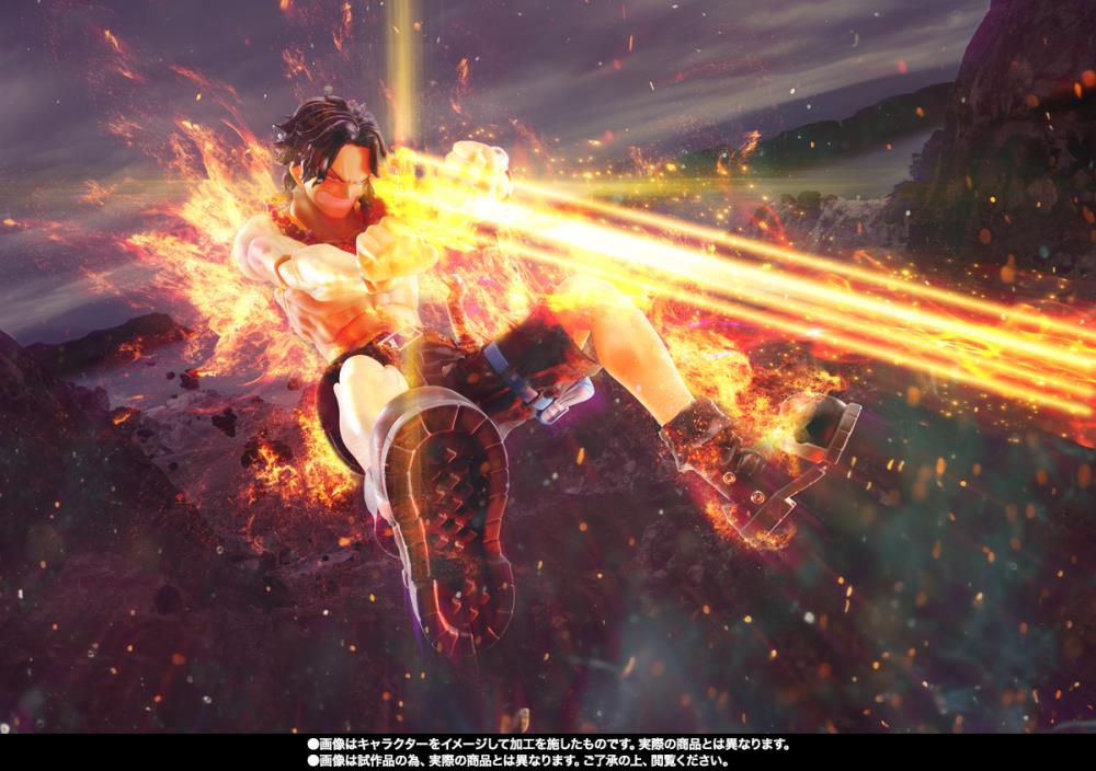 PORTGAS D ACE ONE PIECE S.H.FIGUARTS BANDAI