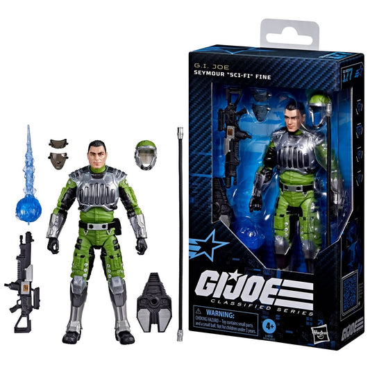 SEYMOUR "SCI-FI" FINE G.I.JOE CLASSIFIED HASBRO