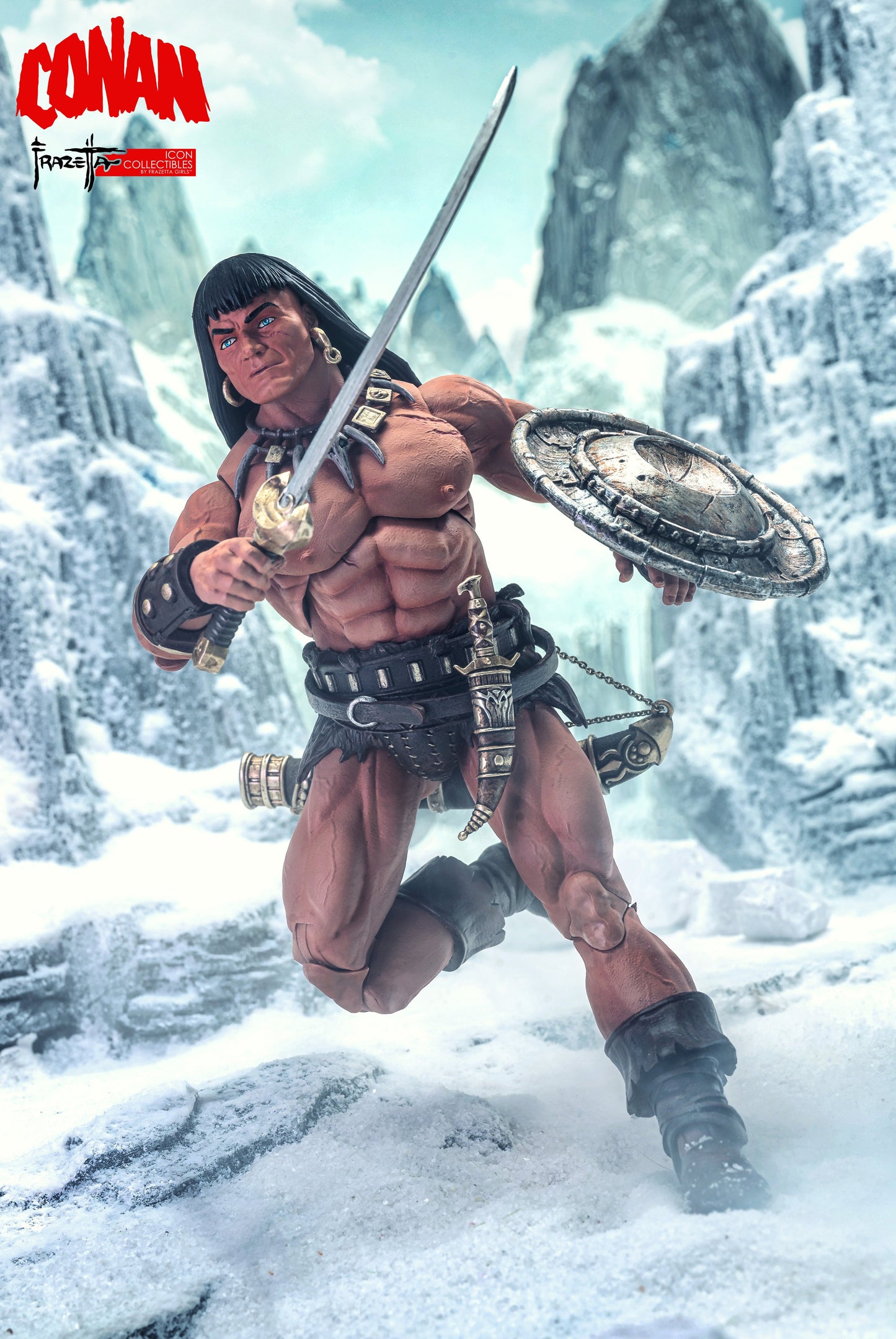 CONAN THE BARBARIAN FRAZETTA GIRLS 1/12