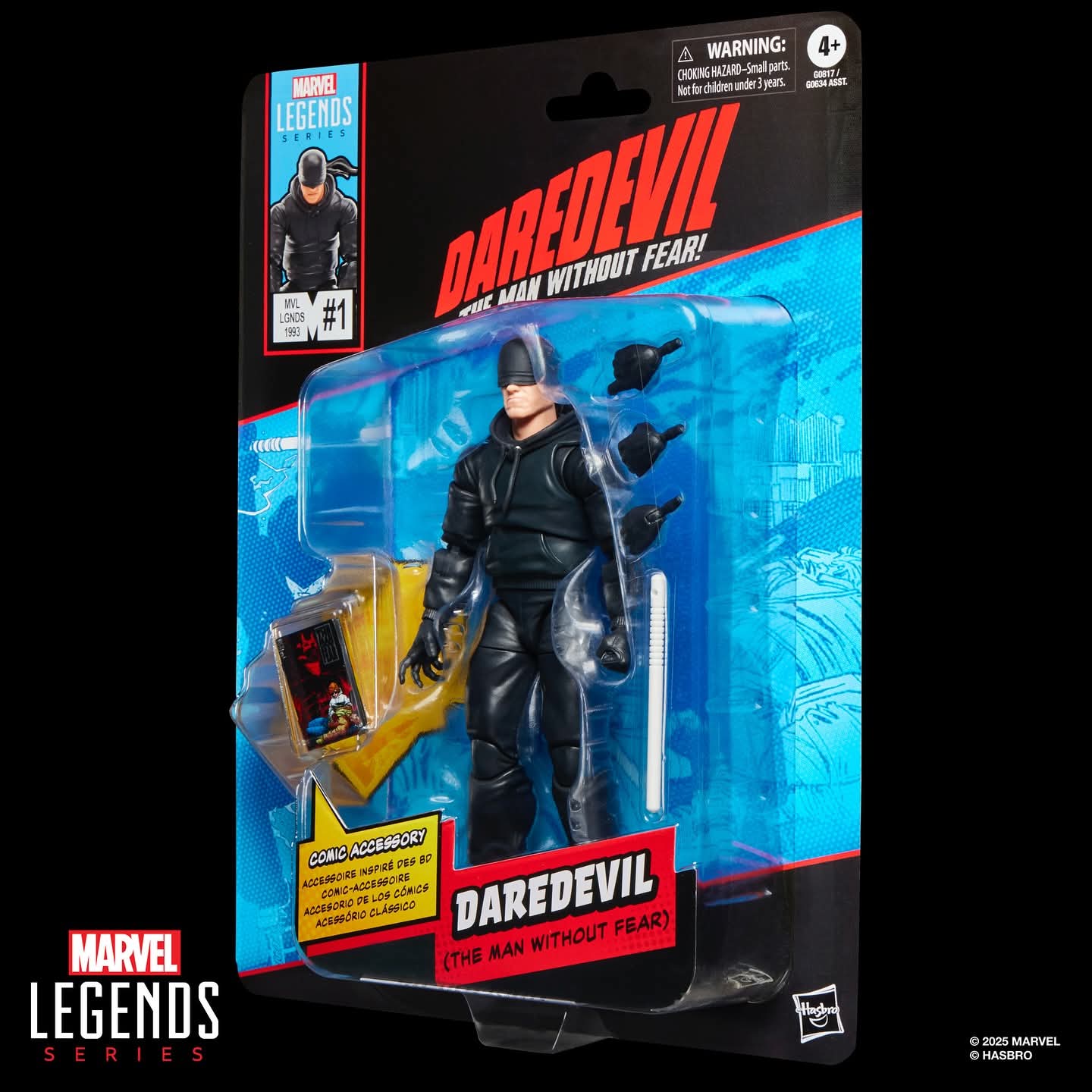 DAREDEVIL COMIC INSPIRED WAVE 2 MARVEL LEGENDS HASBRO 6 FIGURAS