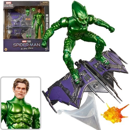 GREEN GOBLIN DELUXE SPIDERMAN NO WAY HOME MARVEL LEGENDS HASBRO