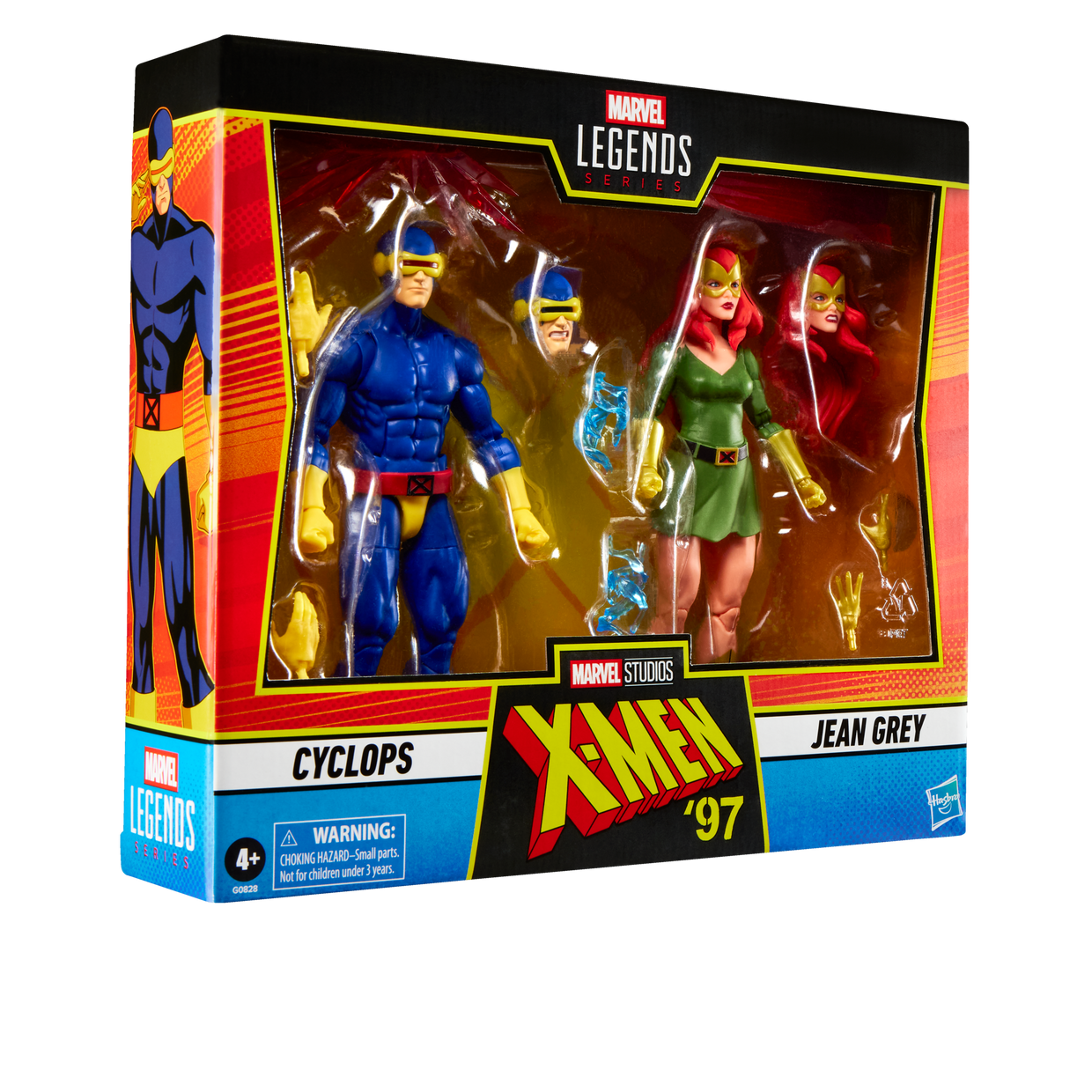 CYCLOPS Y JEAN GRAY XMEN 97 MARVEL LEGENDS HASBRO EXCLUSIVO