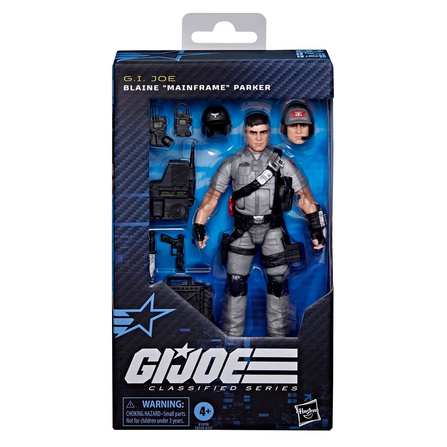BLAINE "MAINFRAME" PARKER G.I.JOE CLASSIFIED HASBRO