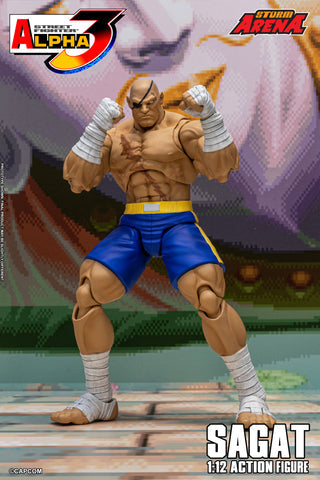 SAGAT STREET FIGHTER ALPHA STORM COLLECTIBLES ARENA