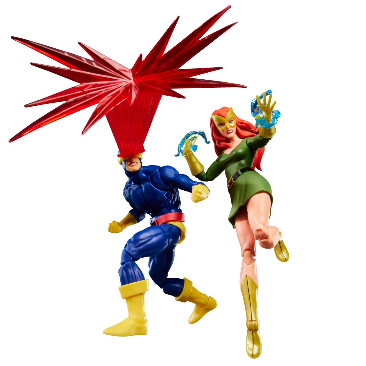 CYCLOPS Y JEAN GRAY XMEN 97 MARVEL LEGENDS HASBRO EXCLUSIVO