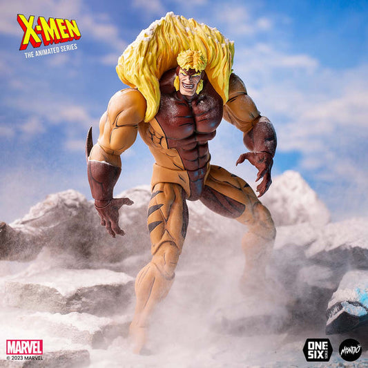 SABRETOOTH XMEN THE ANIMATED SERIES VERSION REGULAR MONDO 1/6