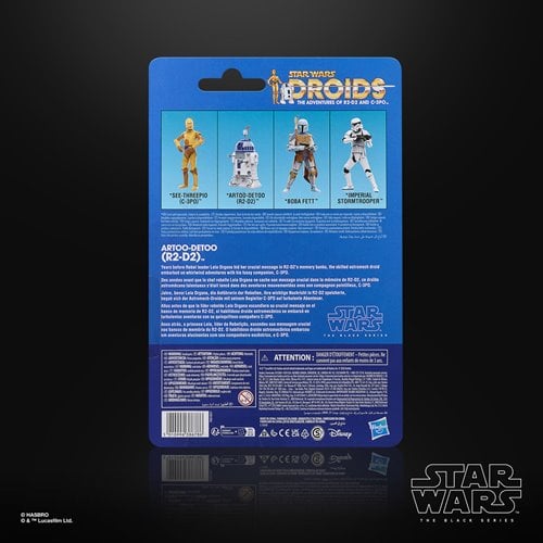 R2D2 STAR WARS BLACK SERIES DROIDS HASBRO