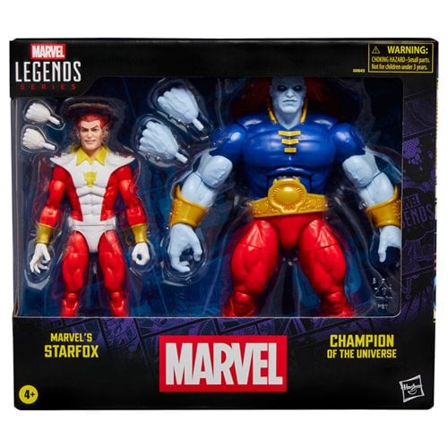 STARFOX Y CHAMPION OF THE UNIVERSE 2PACK MARVEL LEGENDS HASBRO