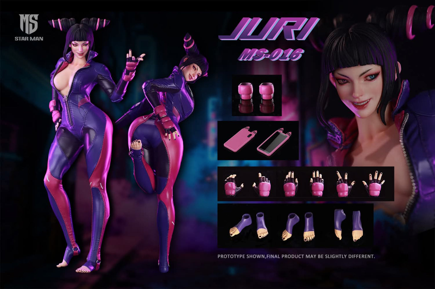 JURI STREET FIGHTER STAR MAN MS-016 1/6