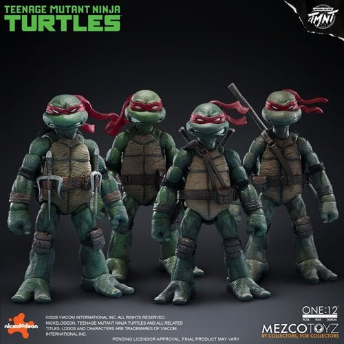 TEENAGE MUTANT NINJA TURTLES DELUXE ONE:12 MEZCO