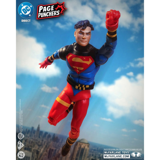 SUPERBOY PAGE PUNCHER DC DIRECT MCFARLANE