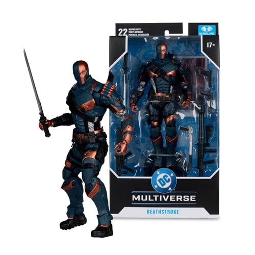DEATHSTROKE ARKHAM ORIGINS DC MULTIVERSE MCFARLANE
