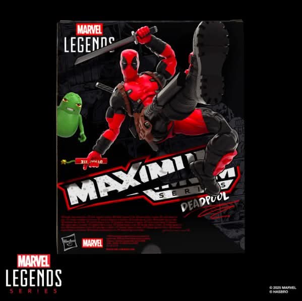 DEADPOOL MARVEL LEGENDS MAXIMUN SERIES HASBRO