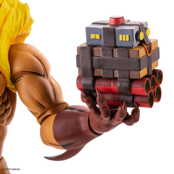 SABRETOOTH XMEN THE ANIMATED SERIES VERSION REGULAR MONDO 1/6