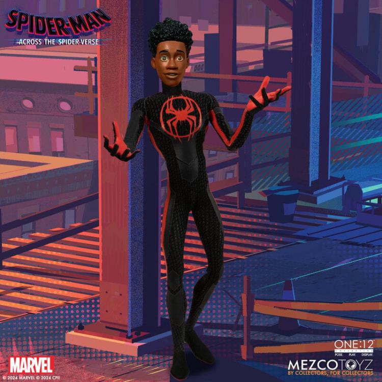 MILES MORALES ACROSS THE SPIDERVERSE MEZCO ONE:12