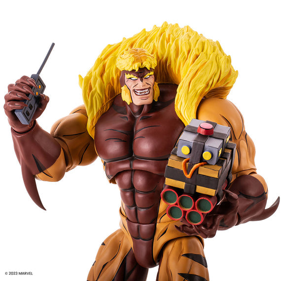 SABRETOOTH XMEN THE ANIMATED SERIES VERSION REGULAR MONDO 1/6