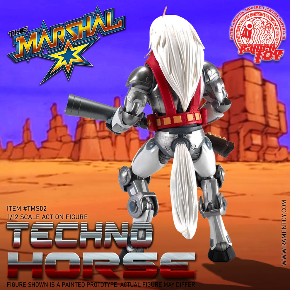TECHNO HORSE (30-30) THE MARSHAL RAMEN TOYS