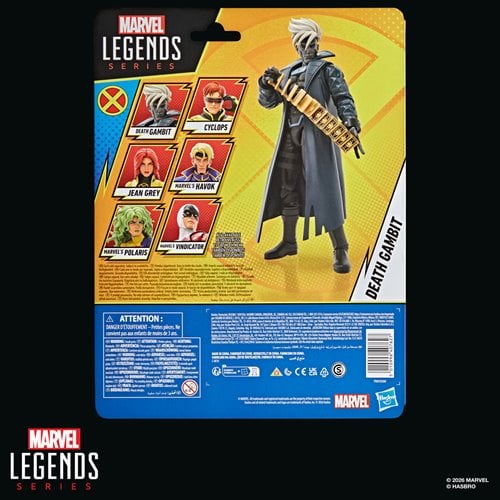 DEATH GAMBIT XMEN 97 MARVEL LEGENDS HASBRO