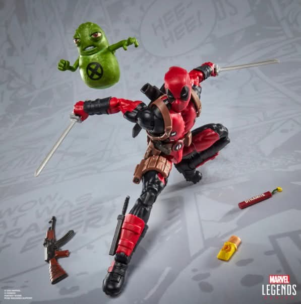 DEADPOOL MARVEL LEGENDS MAXIMUN SERIES HASBRO
