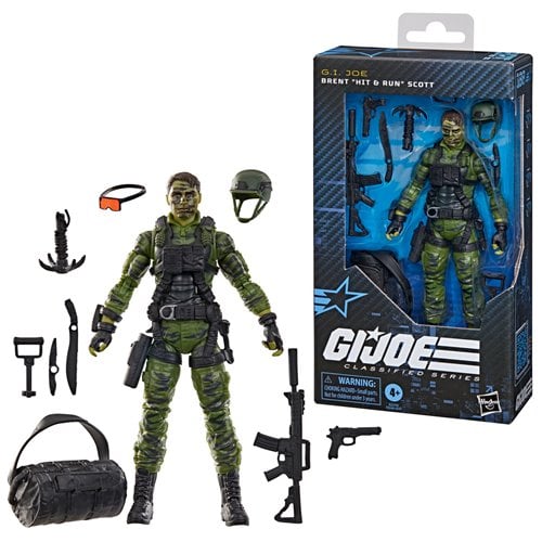BREN HIT & RUN SCOTT G.I.JOE CLASSIFIED HASBRO