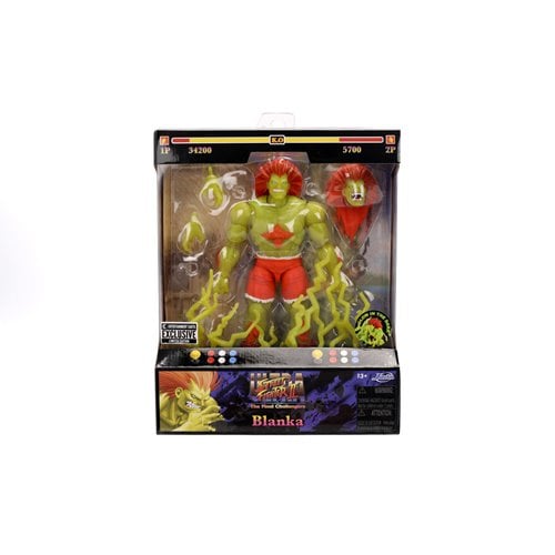 BLANKA GLOW IN THE DARK STREET FIGHTER JADA TOYS EXCLUSIVO EE