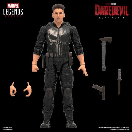 THE PUNISHER (BORN AGAIN) MARVEL LEGENDS HASBRO