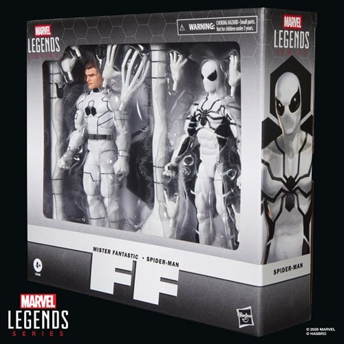 MR FANTASTIC Y SPIDERMAN FUTURE FOUNDATION 2PACK MARVEL LEGENDS HASBRO