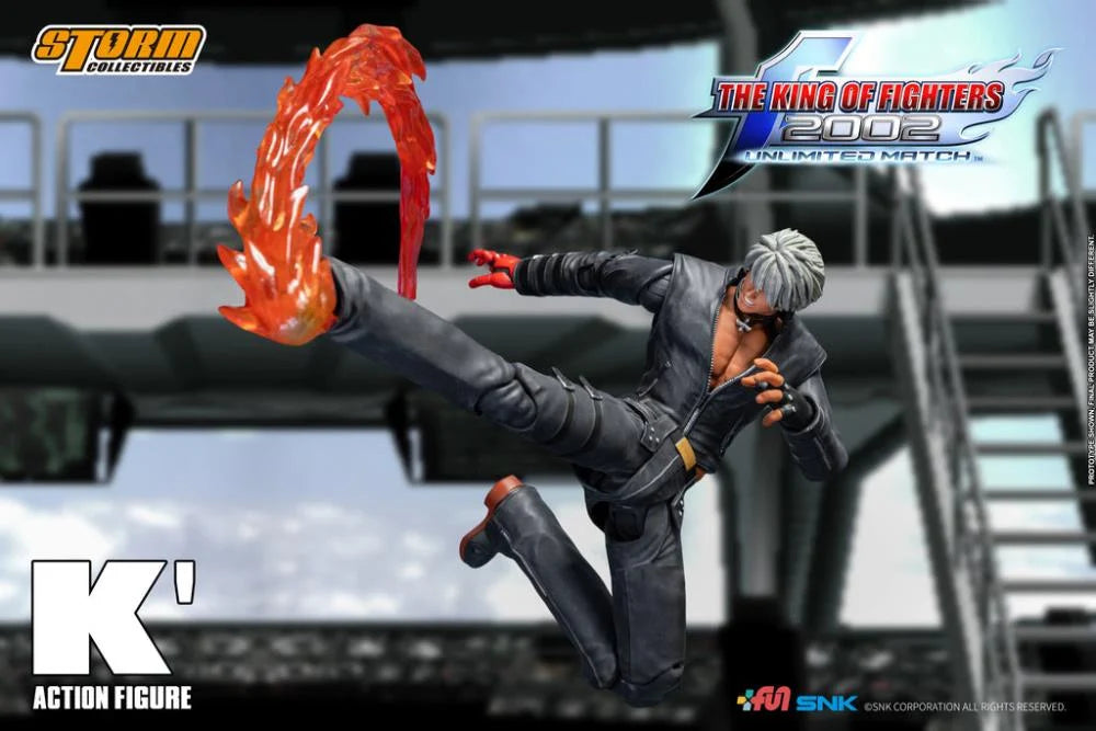 K' THE KING OF FIGHTERS STORM COLLECTIBLES