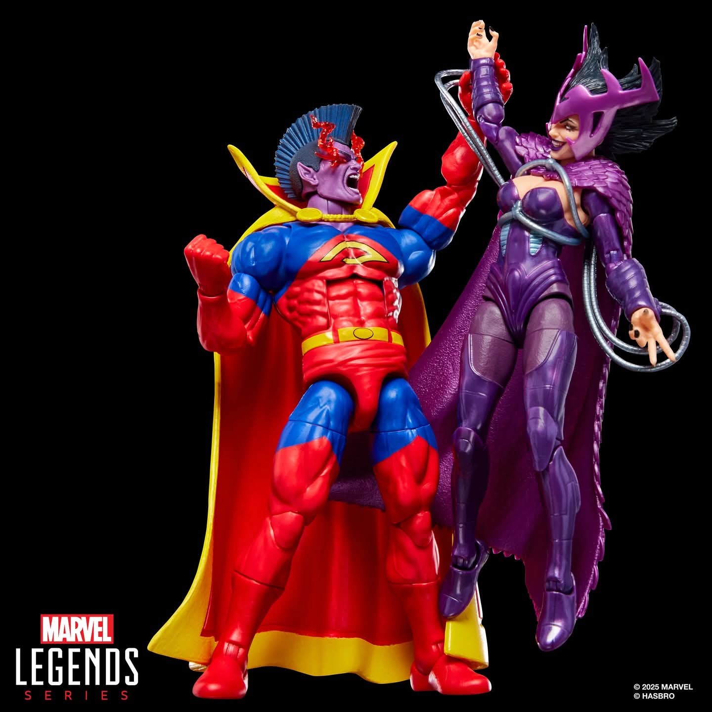 GLADIATOR Y DEATHBIRD XMEN MARVEL LEGENDS HASBRO