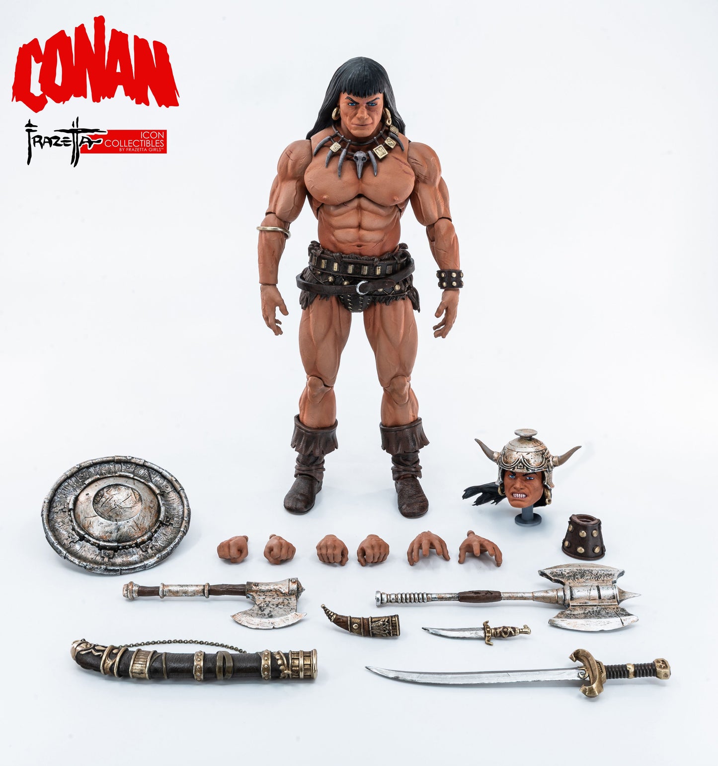 CONAN THE BARBARIAN FRAZETTA GIRLS 1/12