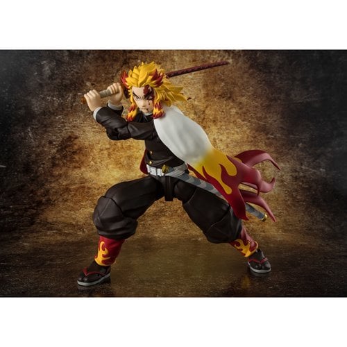 KYOJURO RENGOKU DEMON SLAYER S.H.FIGUARTS BANDAI