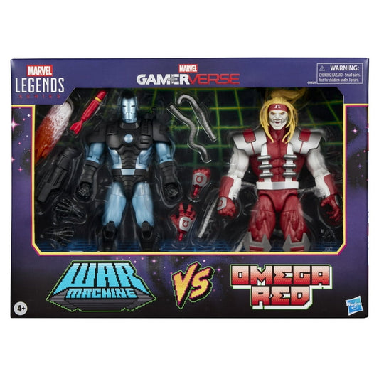 WAR MACHINE VS OMEGA RED GAMERVERSE MARVEL LEGENDS HASBRO EXCLUSIVO WALMART