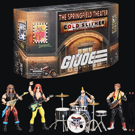 COLD SLITHER 4PACK G.I.JOE CLASSIFIED SDCC HASBRO EXCLUSIVO