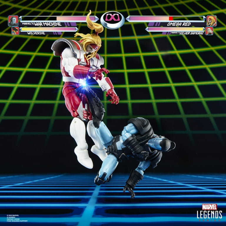 WAR MACHINE VS OMEGA RED GAMERVERSE MARVEL LEGENDS HASBRO EXCLUSIVO WALMART