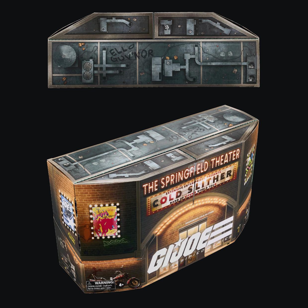 COLD SLITHER PACK G.I.JOE CLASSIFIED SDCC HASBRO