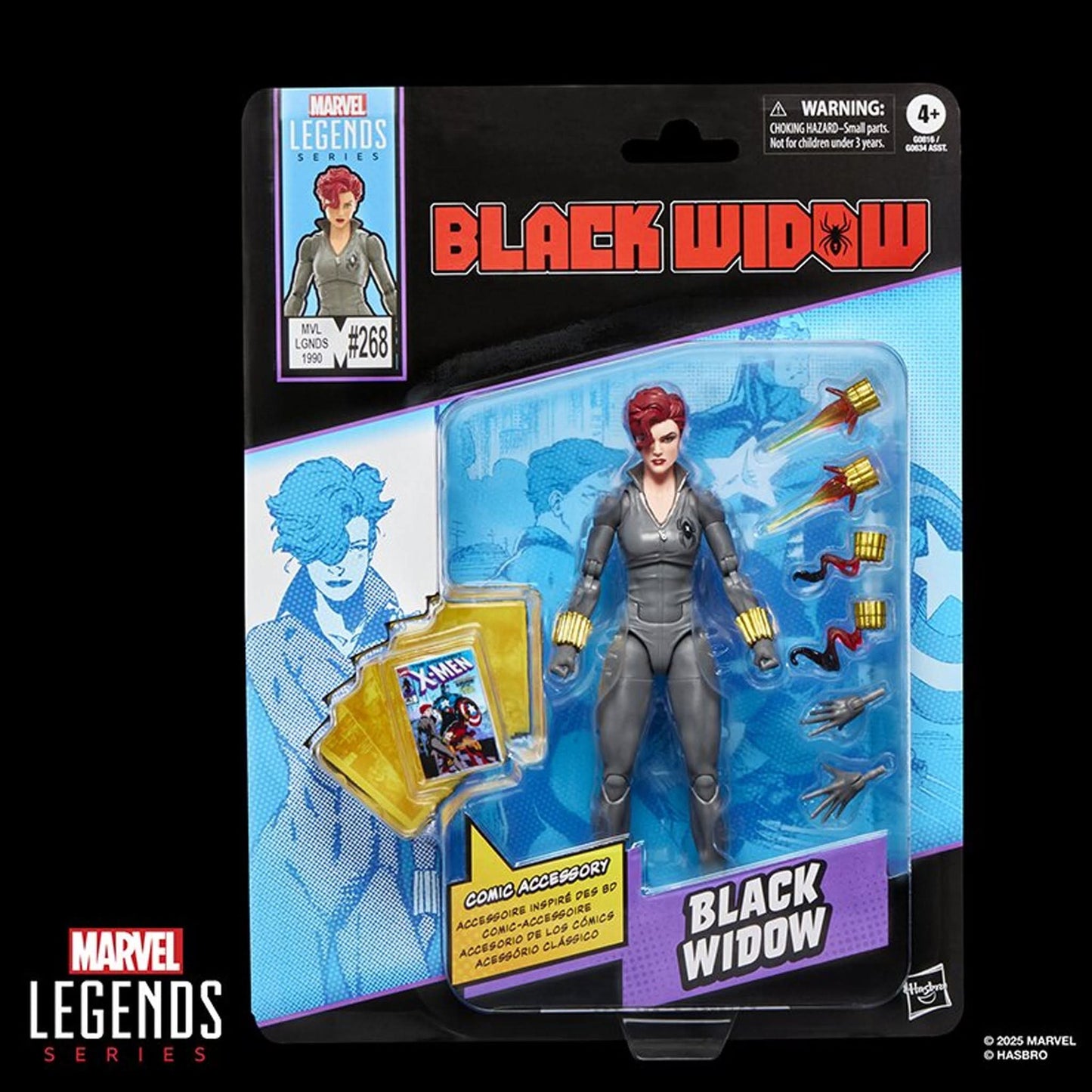 BLACK WIDOW COMIC INSPIRED WAVE 2 MARVEL LEGENDS HASBRO 6 FIGURAS