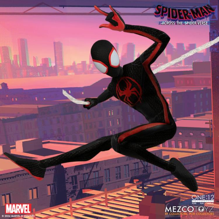 MILES MORALES ACROSS THE SPIDERVERSE MEZCO ONE:12
