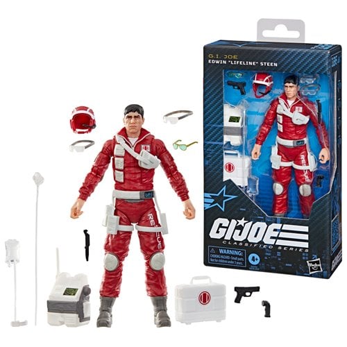 EDWIN LIFELINE STEEN G.I.JOE CLASSIFIED HASBRO