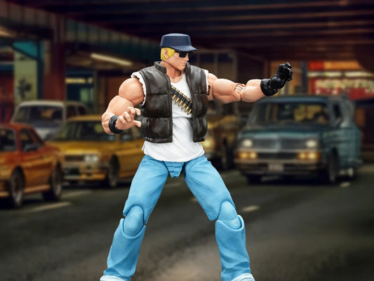 CLARK STILL THE KING OF FIGHTERS 98 JOYTOY ESCALA 1/18