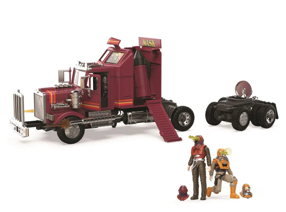 RHINO MOBILE DEFENSE UNIT CON MATT TRAKKER Y BRUCE SATO M.A.S.K THE LOYAL SUBJECTS