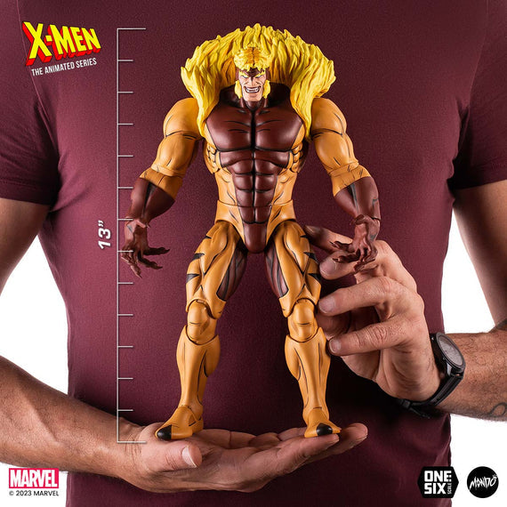 SABRETOOTH XMEN THE ANIMATED SERIES VERSION REGULAR MONDO 1/6