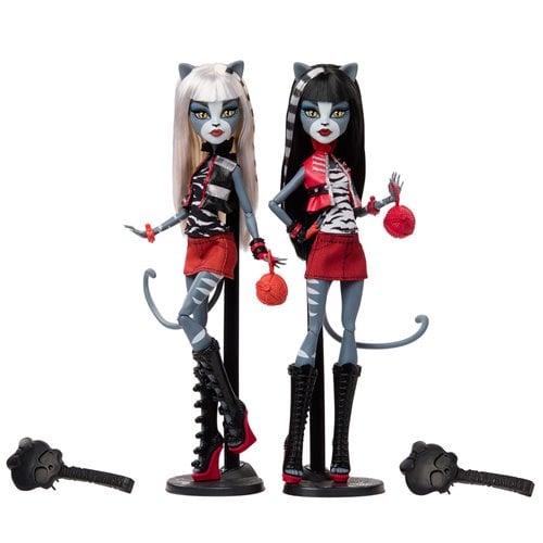 CREEPRODUCTION MEOWLODY Y PERRSEPHONE DOLLS MONSTER HIGH BOO-RIGINAL MATTEL