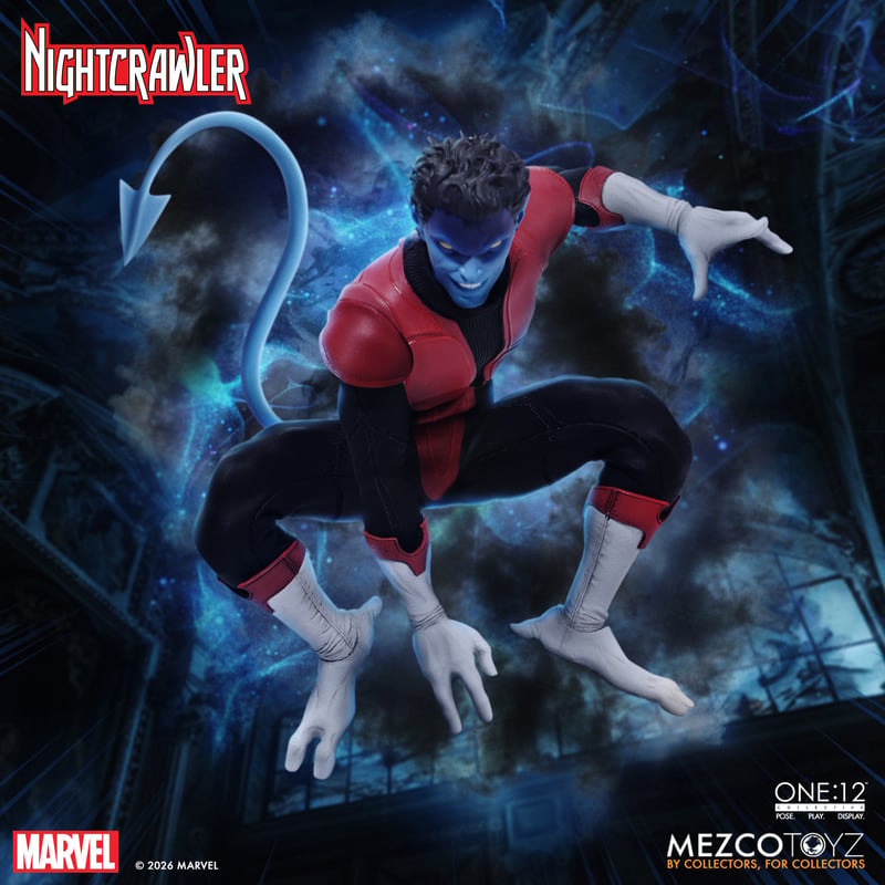 NIGHTCRAWLER XMEN MEZCO ONE:12