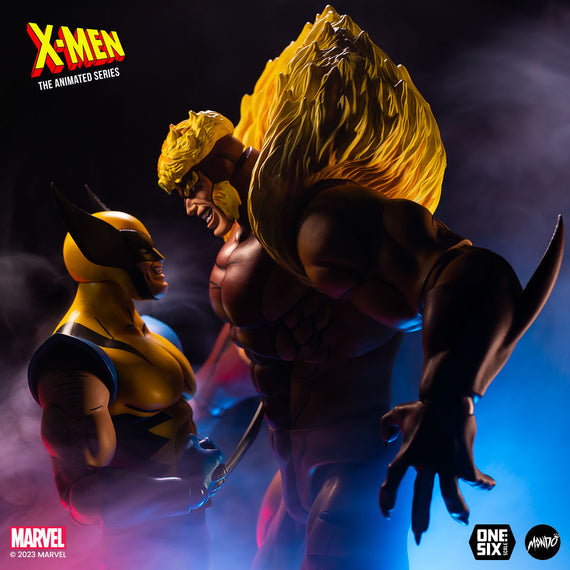 SABRETOOTH XMEN THE ANIMATED SERIES VERSION REGULAR MONDO 1/6